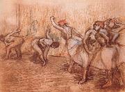 Edgar Degas dancers Spain oil painting artist